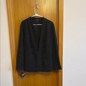 Lane Bryant Textured Black Garment